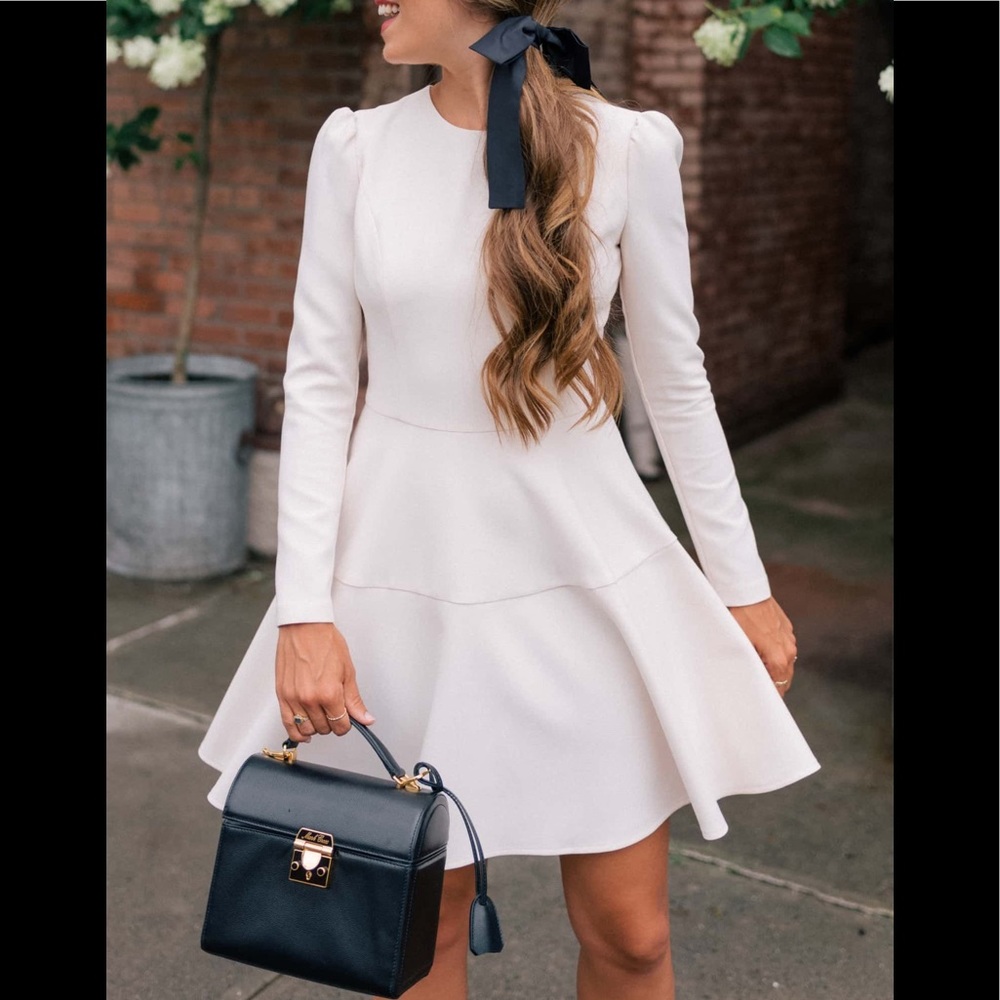 Gal meets glam Celeste long sleeve fit & flare drs